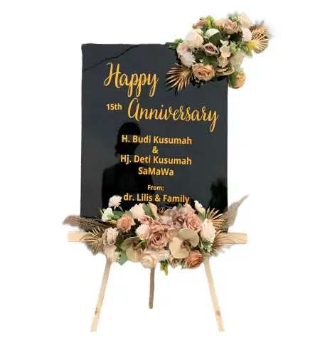 Papan Bunga Akrilik Cikande Cilebar
